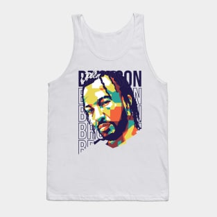 Jalen Brunson: Energizing the Court in WPAP Style Tank Top